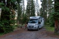 Big Creek Campground on Grand Mesa Royalty Free Stock Photo
